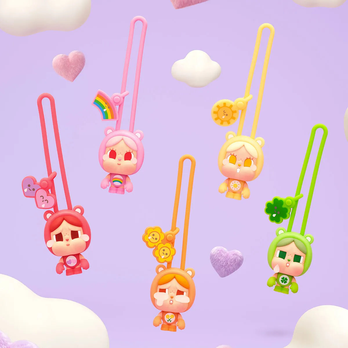PREORDER Crybaby × Care Bears Series Mini Light Blind Box